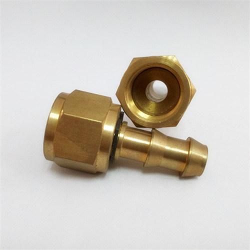 Female Hose Barb Brass Push Lock Air Fittings Coupling