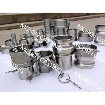 1/2&quot;-6&quot; Size Stailess Steel Material Camlock D Female Thread Safety Couplings Autolock Quick Camlock D Fitting