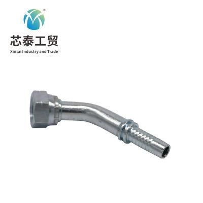 OEM ODM Metric Female Multi-Seal Carbon Steel Material Adapter Connector Hydraulic Hose Swaged Hose Fitting