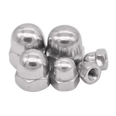 High Quality Cap Nut Hex Domed Cap Nuts Brass Steel DIN 1587 Hexagon Cap Nut