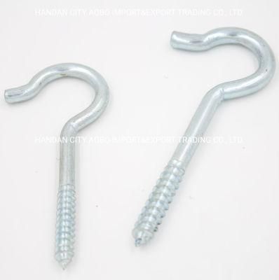Carbon Steel Welded Screw with Wood Thread/ Eye Hook