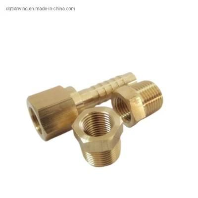 Staubli Standard Brass Hose Nipple with Nut