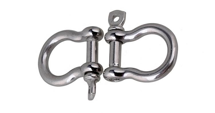 Hot Sale Stainless Steel U. S Type Bow Shackles for Riggings