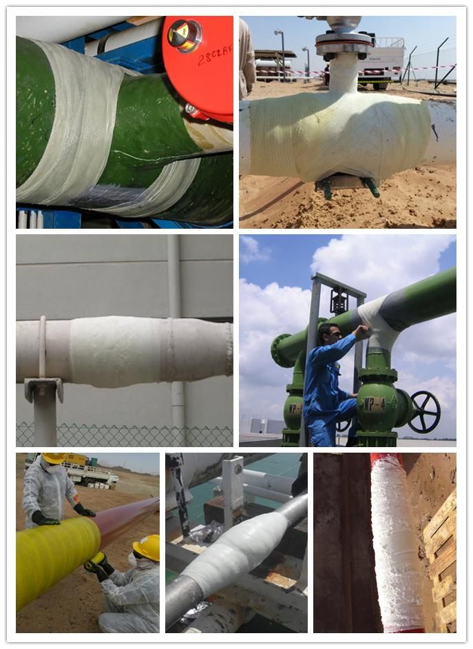 150mm Pipe 100mmm 9100mm Water Activited Fibreglass Wrap Cast Bandage