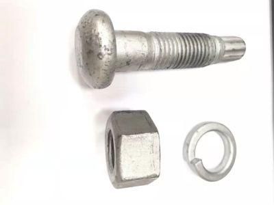 HDG/Dacromet - Grade 8.8 - M30 - Jss II 09 - S8t - Tension Control Bolt- Carbon Steel - 10b33