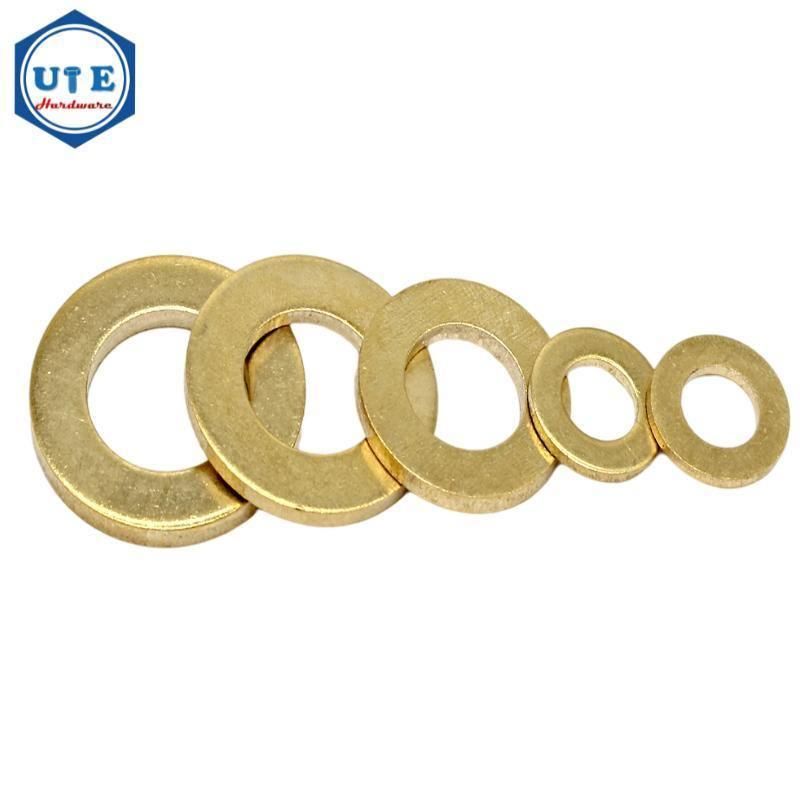 Brass Fasteners Flat Washer DIN125A From M2 to M36