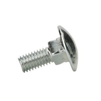 Zinc Plated Shoulder Step Round Head Square Neck Carriage Bolts