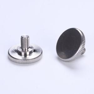High Type Grade8.8 Carbon Steel A2 A4 Knurled Thumb Screws DIN 464/DIN653