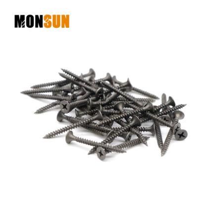 #6 Philips Bugle Head Fine Thread Black Drywall Screws for for Plasterboard Drywall to Light Gauge Steel