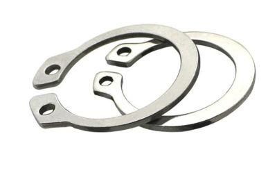 304 Stainless Steel Shaft C-Type Elastic External Circlip Snap Retaining Ring Clamp Spring Lock Washer
