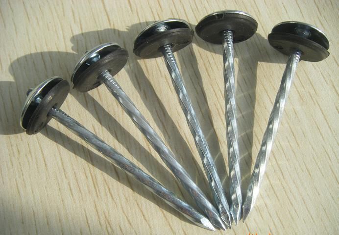 Galvanized Roofing Nail with Umbrella Head