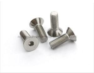 Stainless Steel Countersunk Hex Socket Flat Head Machine Screw M3-M10