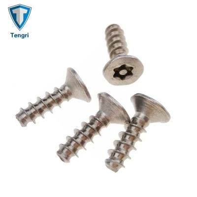 Hardware Type-P Type Full Thread Triangle Screw with Carbon Steel