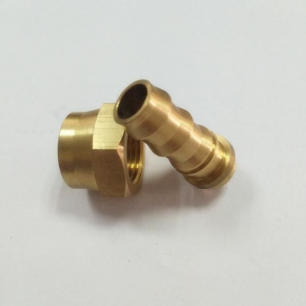 Staubli Mold Brass Swivel Hydraulic Fitting with Hose Barb