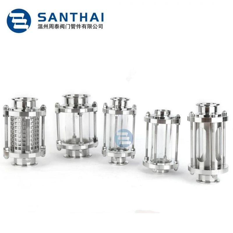 Sanitary Union Type Luminaire Sight Glass