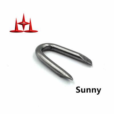 Philippines Singapore Market/Galvanized Fence Staple U Nails