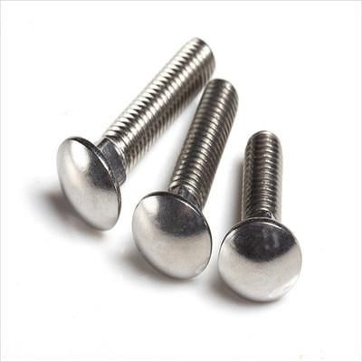 Round Head Carbon Steel Square Neck Carriage Bolts DIN 603 with Zinc Plated
