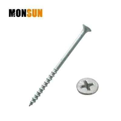 Phillips Drive Coarse Thread Bugle Head Silver Dacromet Dacro Drywall Screws/ Decking Screws Made in China