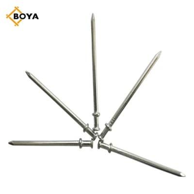 Common Nail with Double Head/Galvanized Iron Duplex Head Hangers Nail/Clavos