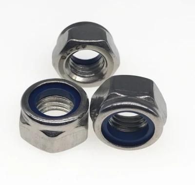 Stainless Steel Hex Nylon Self Locking Nut