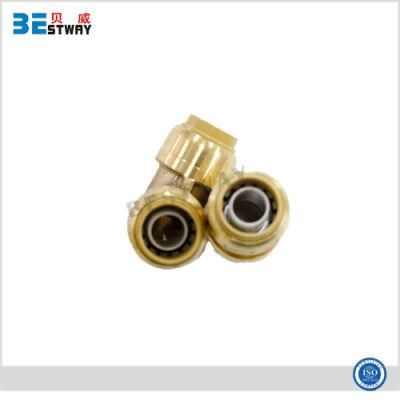 No Lead Brass Push Fit Fittings Couplings Elbow