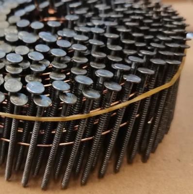 2.1X40mm Bright Polished Ring Shank Coil Nails
