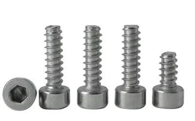 M10-M12 Cylindrical Head Hexagon Socket Flat Tail Self Tapping Screw Cup Head Hexagon Square Flat Tail Screw