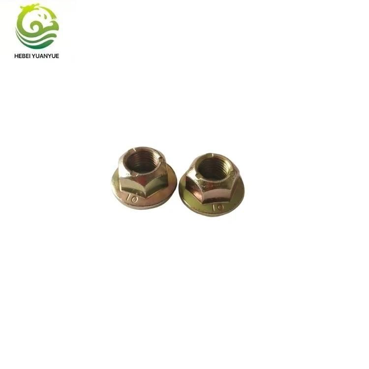 DIN 6913 Galvanized Hex Flange Nuts with Serrated
