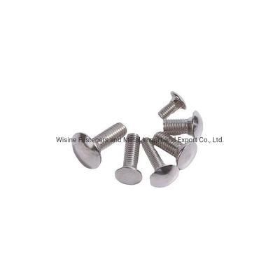 DIN603 Bolt Stainless Steel Gr 4.8 6.8 8.8 Carriage Bolts