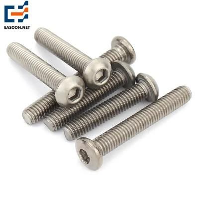 Titanium Alloy Tc4 Bolt and Nut #2 Ti Gr5 Screw