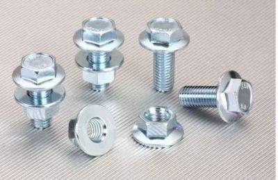 DIN692 High Strength Zinc Grade8.8 Hex Flange Bolt