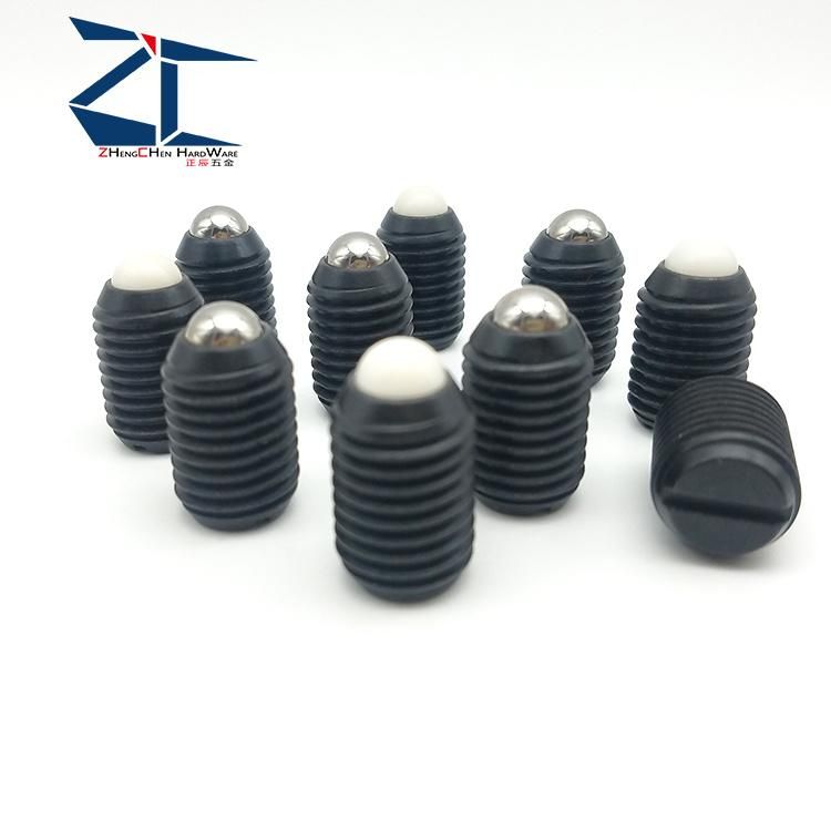 Thread Bolt Carbon Steel Ball Spring Plunger