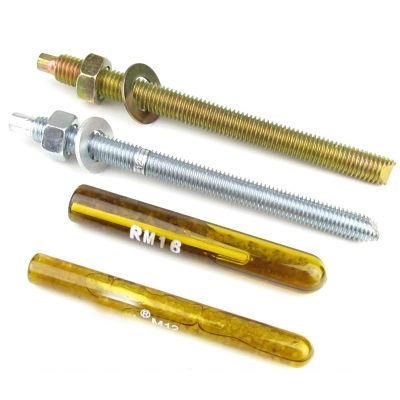 China Wholesale Fastener Hardware Carbon Steel Anchor Galvanized M8-M30 Chemical Frame Anchor Bolt for Glass Curtain Wall Buildings