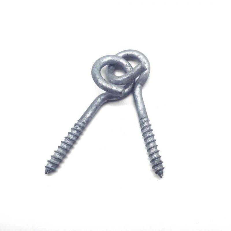 Pig Tail Wood Screw/Bolts with Stainless Steel Material