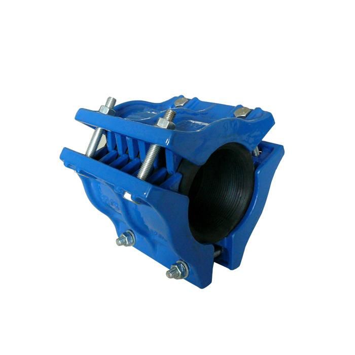 Ductile Cast Iron Ggg50 Boy DN150 Pn16 Epoxy Coating Three Piece Repair Clamp for Steel Pipes, Ductile Iron Pipes, PVC Pipes and AC Pipes