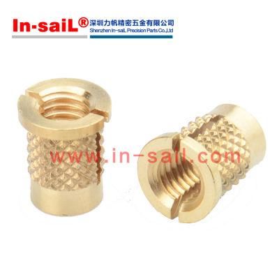 Screw to Expand Inserts for Through Holes in Plastic M2-M8