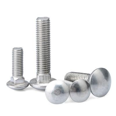 Wholesale Standard DIN603 Customized Round Head Square Neck Carriage Bolt Hot Sales Square Head Bolt Carriage Bolt DIN603