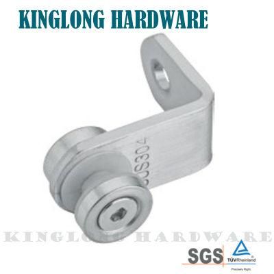 Stainless Steel Staircase Hardware Handrail Fitting Metal Stud Partition Glass Panel Bracket Connector