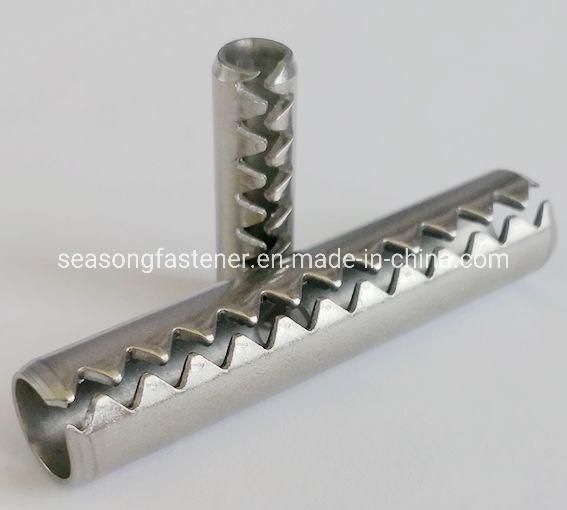 Stainless Steel Spring Pin / Inox Slotted Pin (DIN1481 / ISO8752)