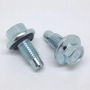 Flange Bolts (M5-M20 Black Zinc Plated Cl. 4.8/6.8/8.8/10.9 DIN6921)