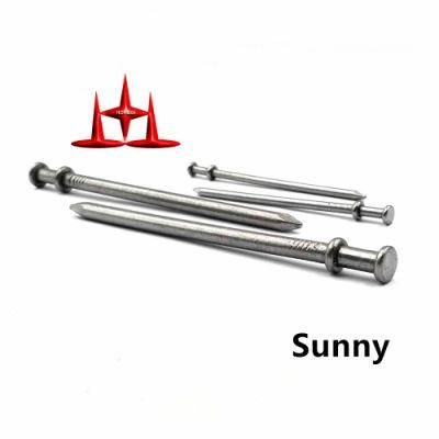 China Double Head Nail Building Construction Factory Polish Galvanized Two Double Head Wire Duplex Nail 1-3/4&quot;--- 4&quot; 4D~30d