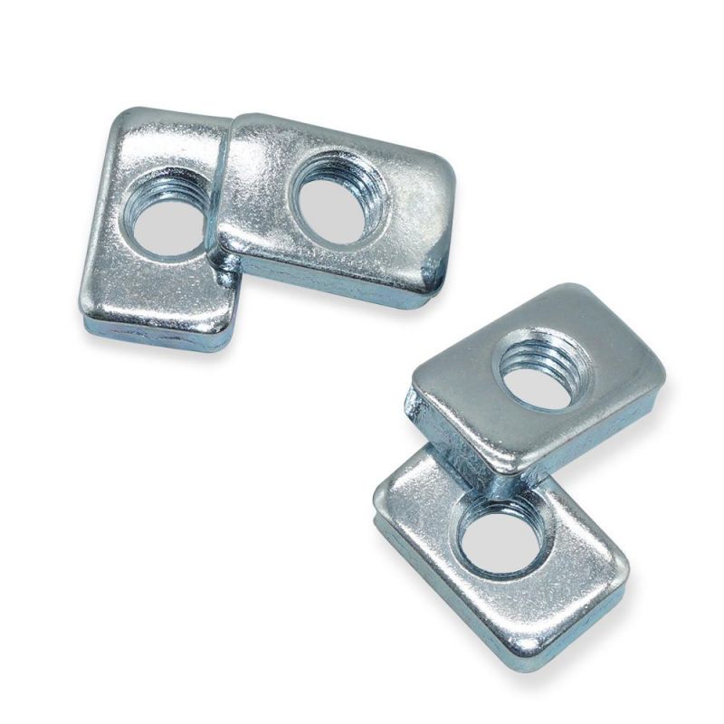 M3 - M10 Stainless Steel Zinc Plating Rectangular Square Nut for Screw