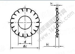 DIN6798 Washers High Quality