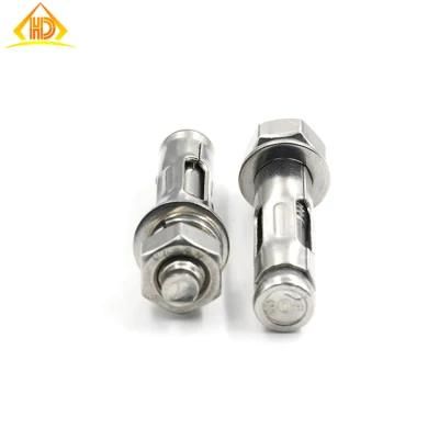 M6 M8 M10 M12 A2 A4 Galvanized Nickel Coatedl J I Type Hexagon Nut Spring Washer Ellipse Hole Scale Hammer Concrete Anchor