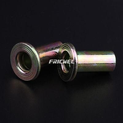 Fricwel Auto Parts Fully Hollow Yellow Zinc Plating Rivets for Clutch Facing/Clutch Disc/Clutch Button