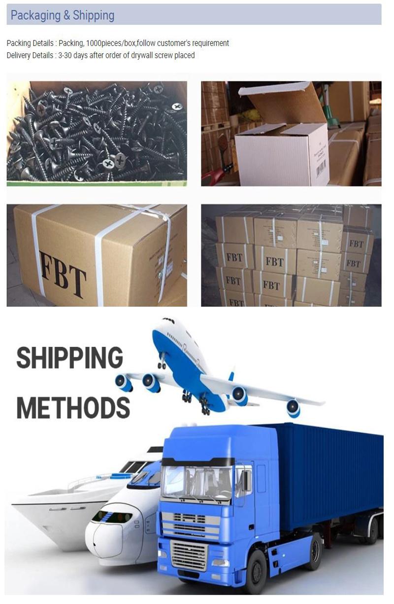 High Quality Drywall Screws Gypsum Board Self Tapping Drywall Screws