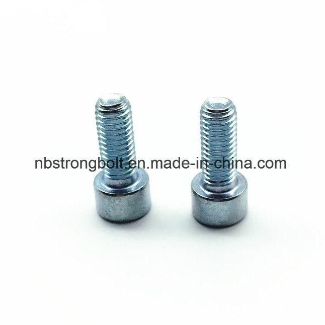 Hexagaon Socket Bolt DIN912 Grade 8.8 with White Zinc Plated Cr3+ M5X20 Ht