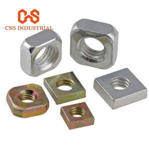 All Type Square Stamping Nut Rectangular Nut Steel Square Thin Nuts DIN562 with High Precision