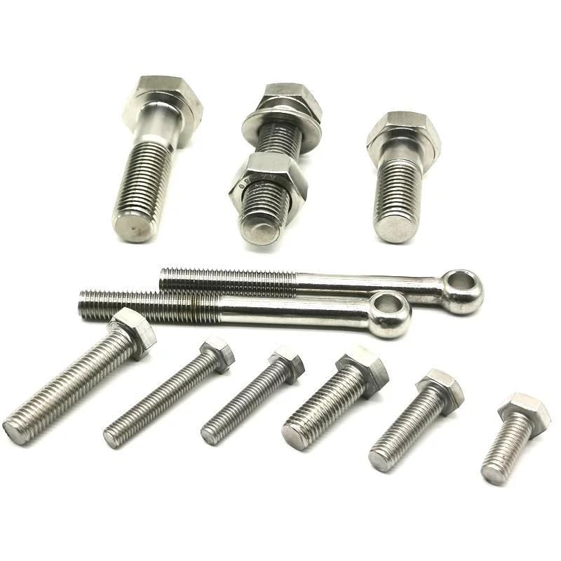 DIN/GB/ASTM Stainless Steel 304/316 Chinese Supplier High Quality Fastener Eye Bolt