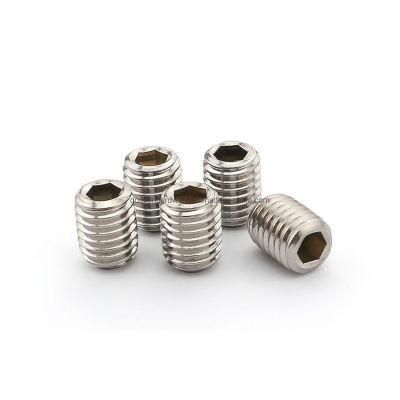 DIN916 Hexagon Socket Set Screws with Cup Point SS304